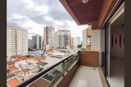 Varanda da Sala de Estar de apartamento à venda com 3 quartos, 162m² em Santo Antônio, São Caetano do Sul