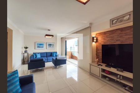 Sala de Estar de apartamento à venda com 3 quartos, 162m² em Santo Antônio, São Caetano do Sul