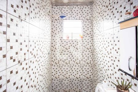 Banheiro da Suíte de casa à venda com 3 quartos, 98m² em Vila Nogueira, Diadema