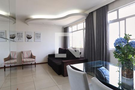 Sala de apartamento à venda com 3 quartos, 90m² em Cidade Nova, Belo Horizonte