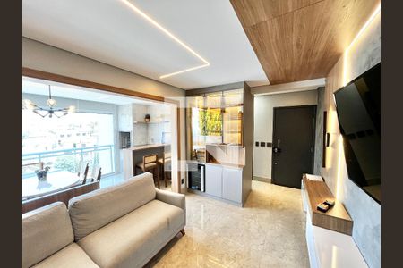 Sala/Varanda Gourmet de apartamento à venda com 2 quartos, 72m² em Lauzane Paulista, São Paulo