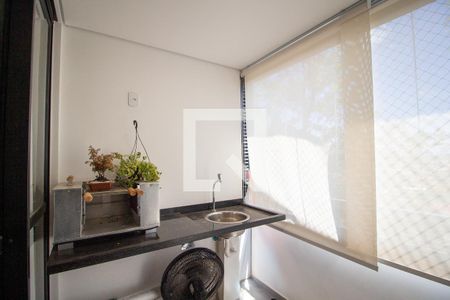 Varanda da Sala de apartamento para alugar com 3 quartos, 70m² em Parque Campolim, Sorocaba