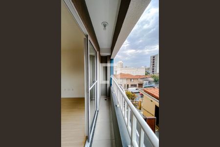 Varanda do Studio de kitnet/studio para alugar com 1 quarto, 26m² em Chácara Inglesa, São Paulo