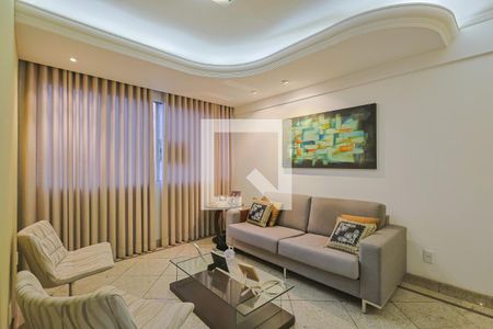 Sala de apartamento à venda com 3 quartos, 97m² em Calafate, Belo Horizonte