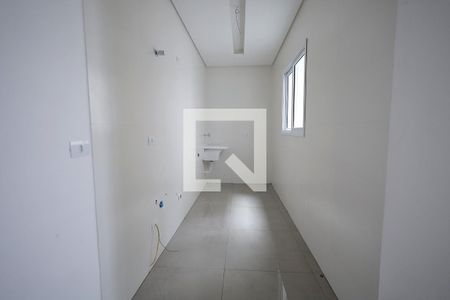 Cozinha / Área de serviço de apartamento à venda com 2 quartos, 62m² em Vila Humaita, Santo André