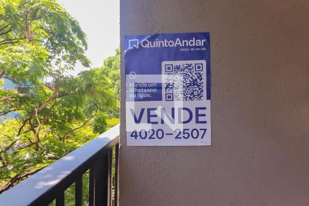 Plaquinha  - Varanda de kitnet/studio à venda com 1 quarto, 20m² em Butantã, São Paulo