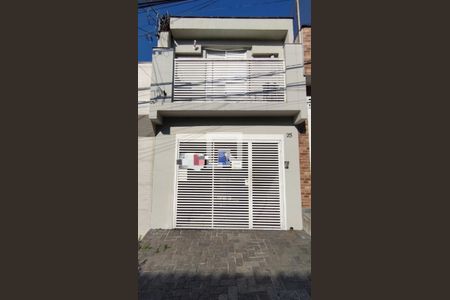 Fachada e Placa  de casa à venda com 2 quartos, 115m² em Sacomã, São Paulo