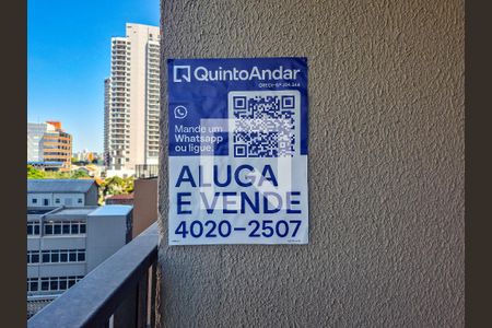 Plaquinha - Varanda de apartamento à venda com 1 quarto, 20m² em Butantã, São Paulo