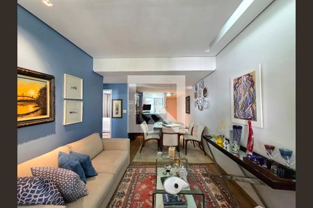 Sala de apartamento à venda com 2 quartos, 80m² em Indianópolis, São Paulo