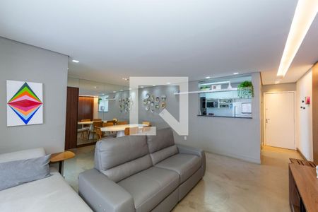 SALA de apartamento à venda com 4 quartos, 109m² em Buritis, Belo Horizonte
