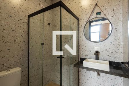 Banheiro de apartamento para alugar com 1 quarto, 28m² em Vila Carvalho, Sorocaba