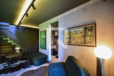 Sala de apartamento à venda com 1 quarto, 120m² em Paraíso do Morumbi, São Paulo