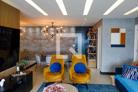 sala de apartamento à venda com 3 quartos, 113m² em Vila Osasco, Osasco