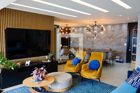 sala de apartamento à venda com 3 quartos, 113m² em Vila Osasco, Osasco