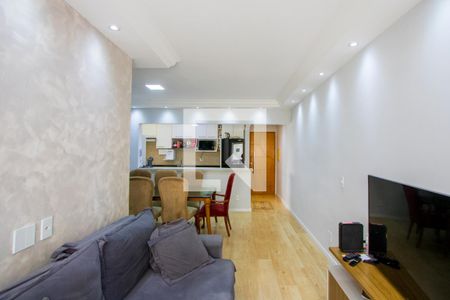 Sala de apartamento à venda com 3 quartos, 75m² em Vila Apiai, Santo André