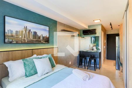 Studio de kitnet/studio para alugar com 1 quarto, 24m² em Vila Cordeiro, São Paulo