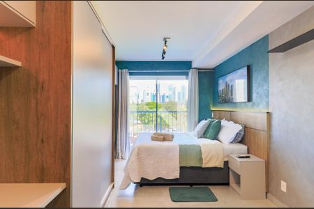 Studio de kitnet/studio para alugar com 1 quarto, 24m² em Vila Cordeiro, São Paulo