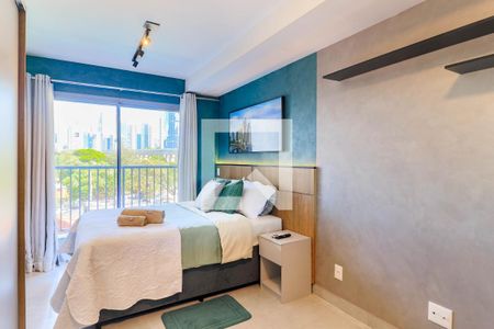 Studio de kitnet/studio para alugar com 1 quarto, 24m² em Vila Cordeiro, São Paulo