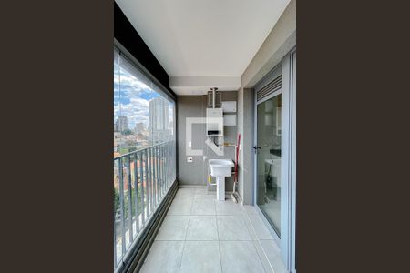 Varanda da Sala de kitnet/studio para alugar com 2 quartos, 50m² em Ipiranga, São Paulo