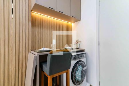 Sala/Cozinha de apartamento para alugar com 1 quarto, 27m² em Vila Butantã, São Paulo