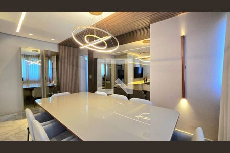 Sala  de apartamento à venda com 3 quartos, 110m² em Santo Antônio, Belo Horizonte