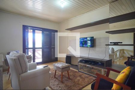Sala de TV de casa à venda com 5 quartos, 219m² em Petrópolis, Novo Hamburgo