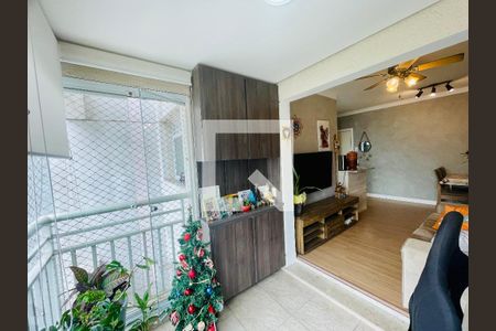 Varanda da Sala de apartamento à venda com 2 quartos, 65m² em Gopouva, Guarulhos