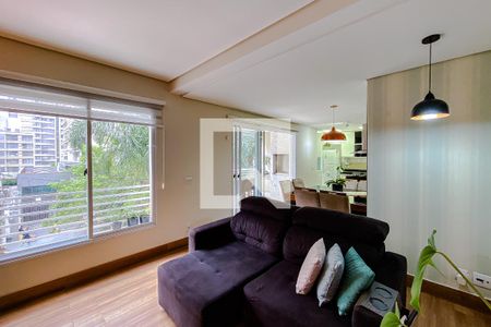 Sala de apartamento à venda com 2 quartos, 96m² em Vila Dom Pedro I, São Paulo