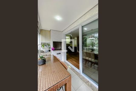 Varanda da Sala de apartamento à venda com 2 quartos, 96m² em Vila Dom Pedro I, São Paulo