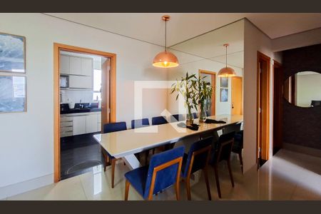 Sala de Jantar de apartamento para alugar com 3 quartos, 77m² em União, Belo Horizonte
