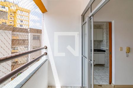 Varanda da Sala de apartamento para alugar com 2 quartos, 55m² em Grajaú, Belo Horizonte