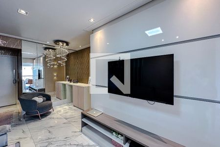 Sala de apartamento à venda com 2 quartos, 69m² em Vila Bertioga, São Paulo