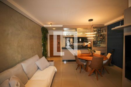 Sala de apartamento para alugar com 3 quartos, 85m² em Parque Campolim, Sorocaba