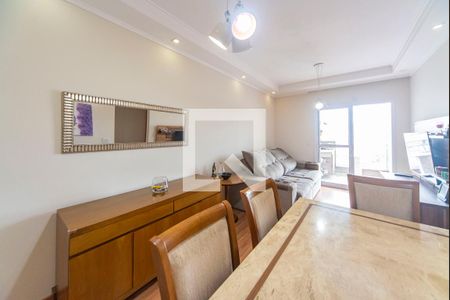 Sala de apartamento à venda com 2 quartos, 63m² em Campestre, Santo André