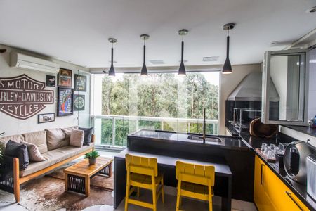 Área gourmet de apartamento à venda com 3 quartos, 156m² em Tamboré, Santana de Parnaíba