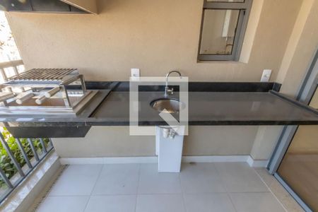 Sacada - Churrasqueira de apartamento à venda com 2 quartos, 64m² em Centro, Osasco