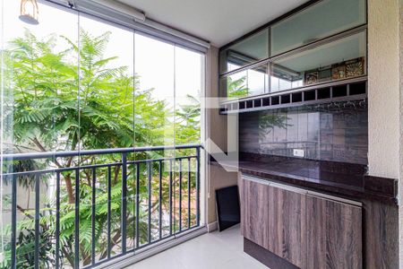 Varanda de apartamento à venda com 2 quartos, 72m² em Vila Polopoli, São Paulo