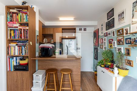 Sala de apartamento para alugar com 1 quarto, 27m² em Campos Elíseos, São Paulo
