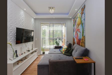 Sala de apartamento para alugar com 2 quartos, 58m² em Parque Reboucas, São Paulo