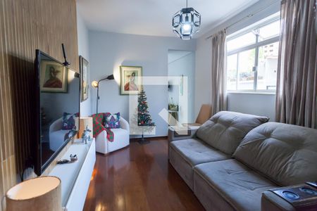 sala de apartamento à venda com 4 quartos, 125m² em Sion, Belo Horizonte