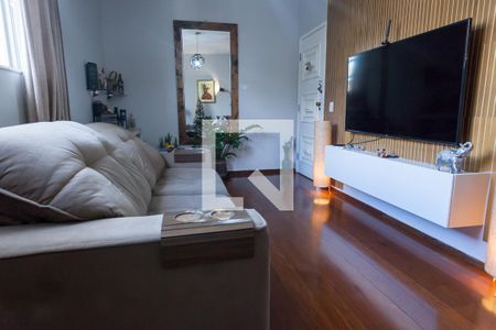 sala de apartamento à venda com 4 quartos, 125m² em Sion, Belo Horizonte