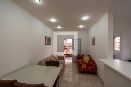 Sala_Cozinha - Conjugada de casa para alugar com 1 quarto, 66m² em Jardim Tupanci, Barueri