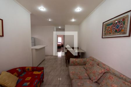 Sala_Cozinha - Conjugada de casa para alugar com 1 quarto, 66m² em Jardim Tupanci, Barueri