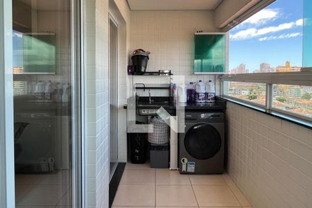 Varanda de apartamento para alugar com 2 quartos, 65m² em Macuco, Santos