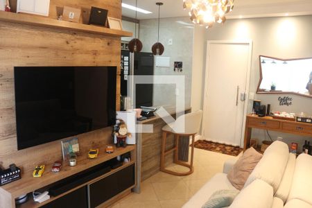 Sala de apartamento à venda com 2 quartos, 60m² em Mauá, São Caetano do Sul