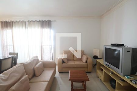 Sala de apartamento para alugar com 3 quartos, 140m² em Vila Julia, Guarujá