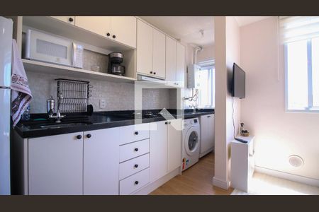 Sala/Cozinha de apartamento à venda com 2 quartos, 38m² em Parque da Vila Prudente, São Paulo