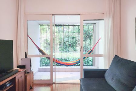 Sala  de apartamento à venda com 2 quartos, 83m² em Botafogo, Rio de Janeiro