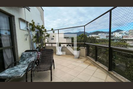 Varanda de apartamento à venda com 3 quartos, 282m² em Recreio dos Bandeirantes, Rio de Janeiro