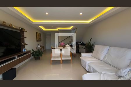 Sala de apartamento à venda com 3 quartos, 282m² em Recreio dos Bandeirantes, Rio de Janeiro